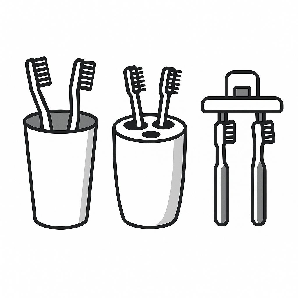 Подставки для зубных щеток