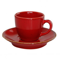 Чашка кофейная 80 мл Porland Seasons Red