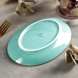 Блюдо овальное 18х13,5 см Porland Seasons Turquoise