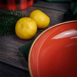 Салатник низкий 22 см Porland Seasons Red