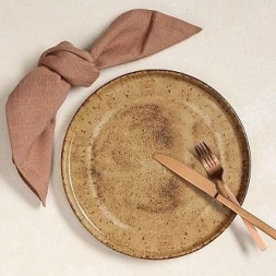 Тарелка с вертикальным бортом 21 см Porland Stoneware Natura