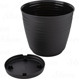 Горшок для цветов 2,6 л с поддоном Homver Saffron