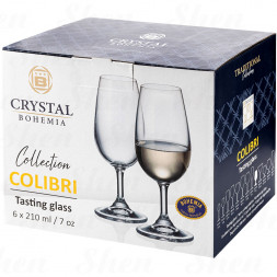 Бокал для вина 210 мл Crystalite Bohemia &amp;quot;Colibri&amp;quot;