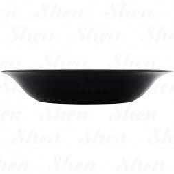 Тарелка глубокая 21х21 см Luminarc Carine Black