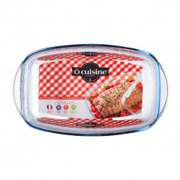 Утятница прямоугольная + крышка 6,5 л Pyrex O Cuisine