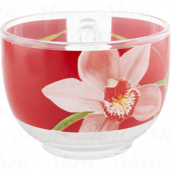 Набор чашка с блюдцем 220 мл Luminarc Red Orchis