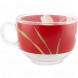 Набор чашка с блюдцем 220 мл Luminarc Red Orchis