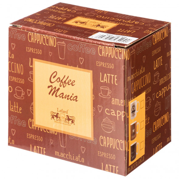 Кружка фарфоровая 340 мл Lefard &amp;quot;Coffeemania&amp;quot;