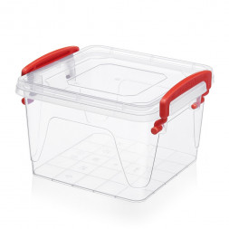 Контейнер квадратный с крышкой 1,2 л Elfplast «Fresh box»