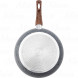 Сковорода с антипригарным покрытием 30 см Kamille Grey marble