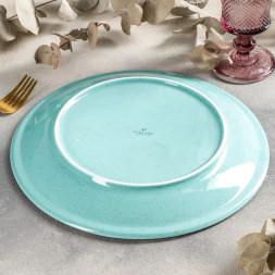 Тарелка безбортовая 28 см Porland Seasons Turquoise