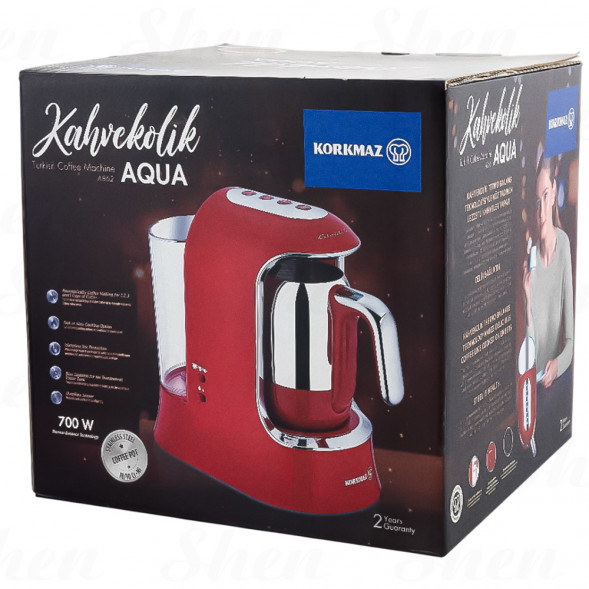 Кофеварка электрическая с автоотключением, 700 Вт Korkmaz Kahvekolik