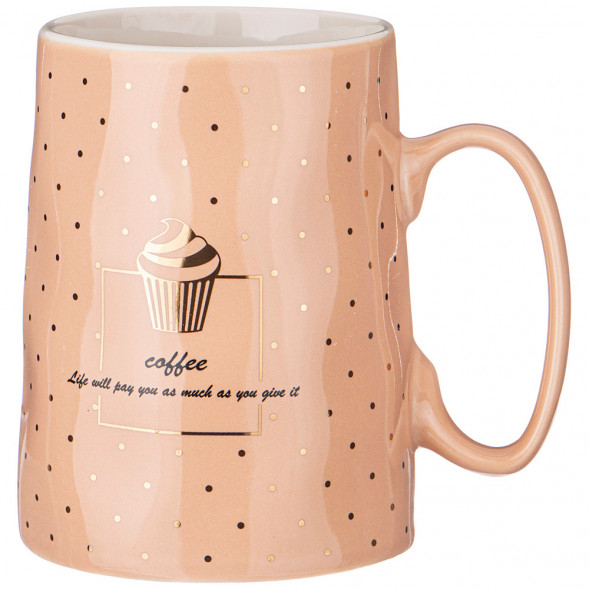 Кружка фарфоровая 500 мл Lefard «Coffeemania»
