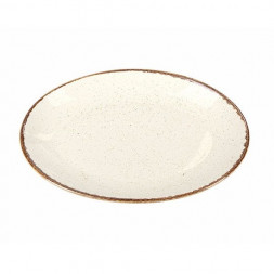 Блюдо овальное 30х24 см Porland Seasons Beige