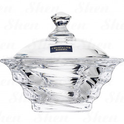 Конфетница с крышкой 11,5 см Crystalite Bohemia &amp;quot;Casablanca&amp;quot;