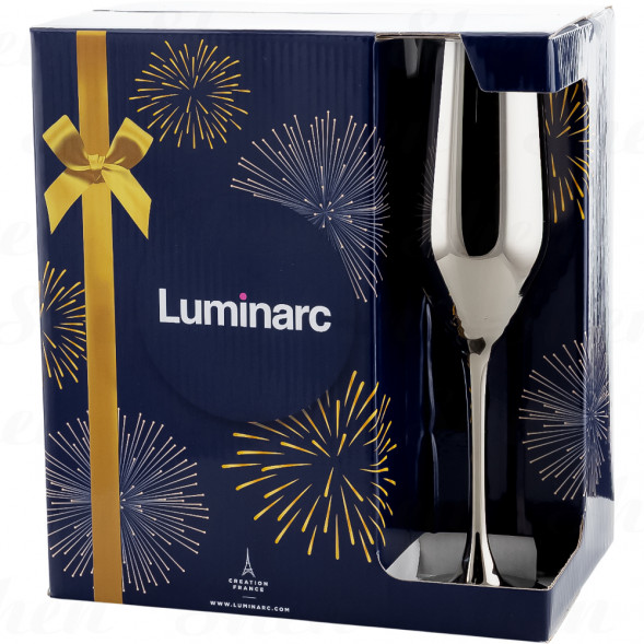 Набор бокалов для шампанского 160 мл 6 шт Luminarc Celeste