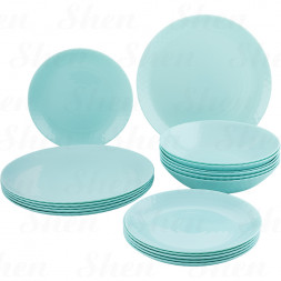 Сервиз столовый 18 предметов Luminarc Pampille Turquoise