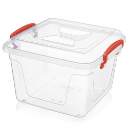 Контейнер квадратный с крышкой 6 л Elfplast «Fresh box»