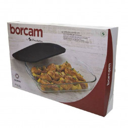 Форма для запекания с крышкой 3,8 л 40х25 см Pasabahce Borcam