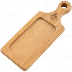 Доска сервировочная с ручкой 16х6 см Wilmax Bamboo