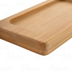 Доска сервировочная с ручкой 16х6 см Wilmax Bamboo