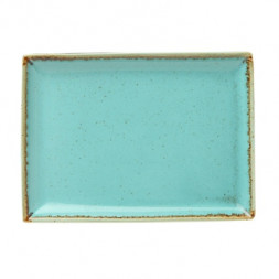 Блюдо прямоугольное 27х21 см Porland Seasons Turquoise