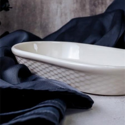 Салатник овальный 19 см Porland Alumilite Aqua