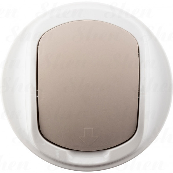 Мусорное ведро круглое 6 л Homver Palm