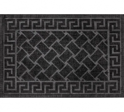 Коврик придверный резиновый 45х75 см ComeForte Pin Mat Меандр