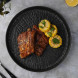 Тарелка фарфоровая с бортом 27х3 см Proff Cuisine &amp;quot;Black Raw Wood&amp;quot;