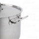 Кастрюля из нержавеющей стали с крышкой 15 л Korkmaz Proline Gastro