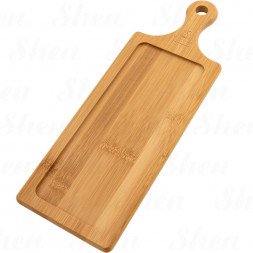 Доска сервировочная с ручкой 34х12 см Wilmax Bamboo