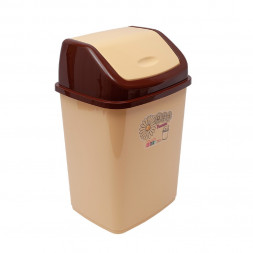 Ведро мусорное 18 л Elfplast &amp;quot;Ромашка&amp;quot;