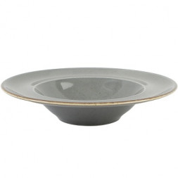 Тарелка для пасты 25 см Porland Seasons Dark Grey