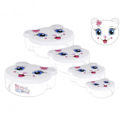 Набор контейнеров 4 предмета Elfplast &amp;quot;Pets&amp;quot;