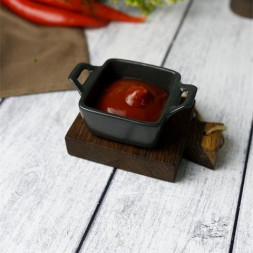 Кокотница 80 мл Porland Seasons Black