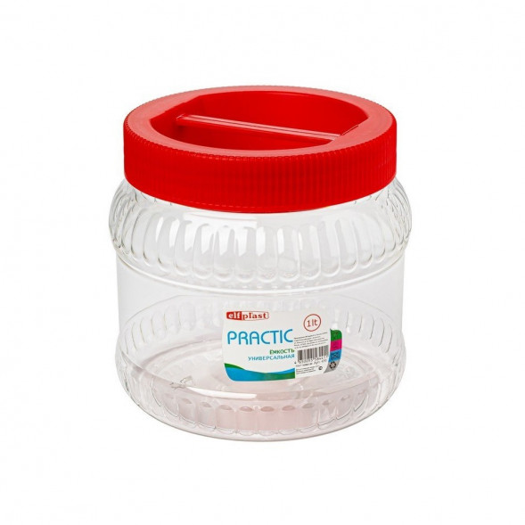 Ёмкость универсальная 1 л Elfplast «Practic»