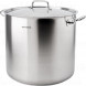 Кастрюля из нержавеющей стали с крышкой 33,5 л Korkmaz Proline Gastro