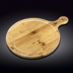 Доска сервировочная с ручкой 40,5x30,5 см Wilmax Bamboo