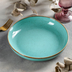 Салатник низкий 22 см Porland Seasons Turquoise