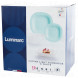 Сервиз столовый 19 предметов Luminarc Carine Light Turquoise Mix