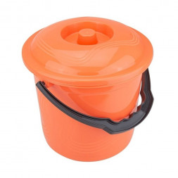 Ведро с крышкой 4 л Elfplast &amp;quot;Волна&amp;quot;