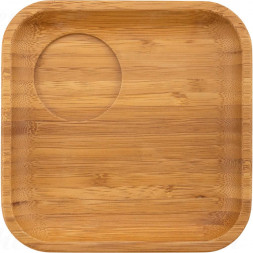 Блюдце квадратное 15x15 см Wilmax Bamboo