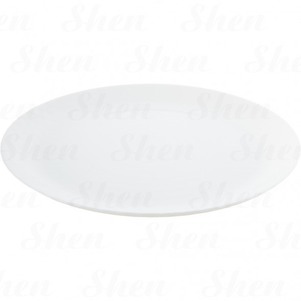 Тарелка обеденная диаметр 25 см Luminarc Pampille Blanc