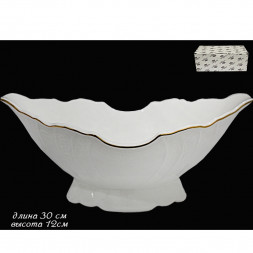 Фруктовница 30х12 см Lenardi Maria Gold