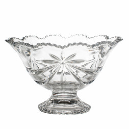 Конфетница хрустальная на ножке 13,5 см Crystalite Bohemia &amp;quot;Ribbon&amp;quot;