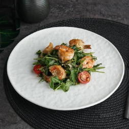 Тарелка фарфоровая 25 см P.L. Proff Cuisine &amp;quot;White Panasia&amp;quot;