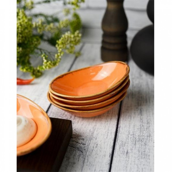Соусник овальный 50 мл Porland Seasons Orange