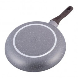 Сковорода с антипригарным покрытием 20 см Kamille Grey marble