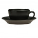 Блюдце чайное 16 см Porland Seasons Black